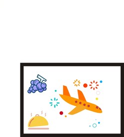 手绘卡通插画