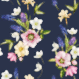 艺术玫瑰花墙纸背景图