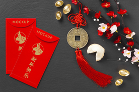 红包袋样机