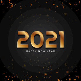 2021 新年展板背景