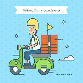 外卖 骑手 送餐 快递员