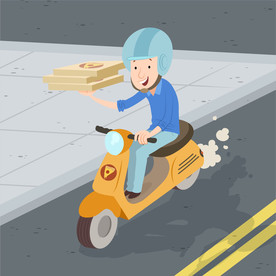 外卖 骑手 送餐 快递员