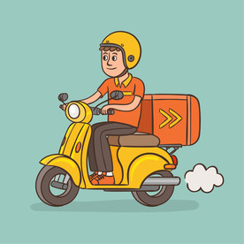 外卖 骑手 送餐 快递员