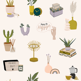 居家植物生活图标