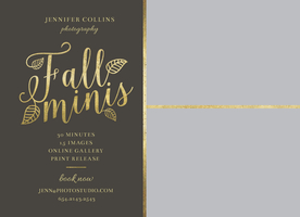 金色婚礼宝宝相册全家福节日卡片