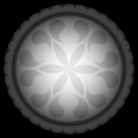 纽扣贴图纹理置换贴图3D