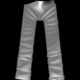 裤子的纹理皱纹衣服布料贴图褶皱