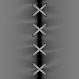 针脚针线走线缝线贴图