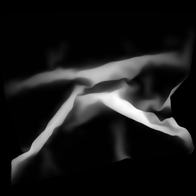 贴图衣服褶子皱纹径向褪色