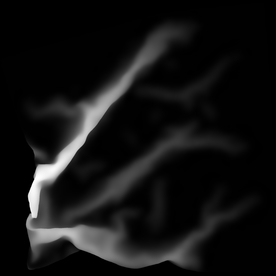 贴图衣服褶子皱纹径向褪色