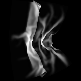 贴图衣服褶子皱纹径向褪色