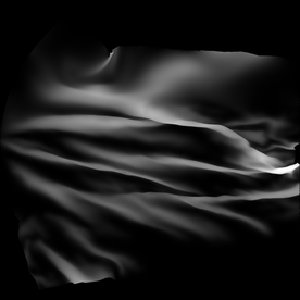 贴图衣服褶子皱纹径向褪色