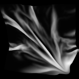 贴图衣服褶子皱纹径向褪色