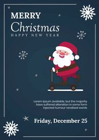 圣诞节海报