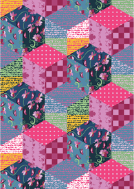 格子 几何 拼接