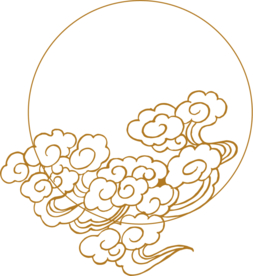 中国风金色祥云PNG免扣素材