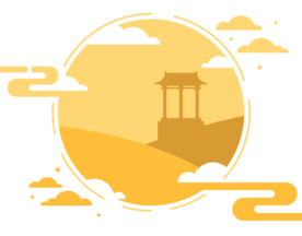 中国风金色祥云PNG免扣素材