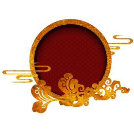 中国风金色祥云PNG免扣素材