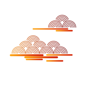 中国风金色祥云PNG免扣素材