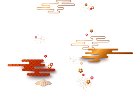 中国风金色祥云PNG免扣素材