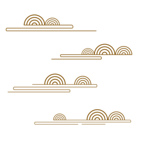 中国风金色祥云PNG免扣素材