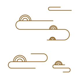 中国风金色祥云PNG免扣素材