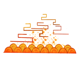 中国风金色祥云PNG免扣素材