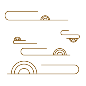 中国风金色祥云PNG免扣素材