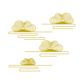 中国风金色祥云PNG免扣素材