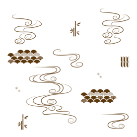 中国风金色祥云PNG免扣素材