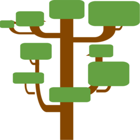 创意智慧树科技树PNG素材