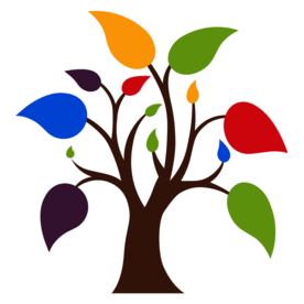 创意智慧树科技树PNG素材