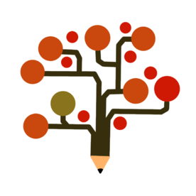 创意智慧树科技树PNG素材