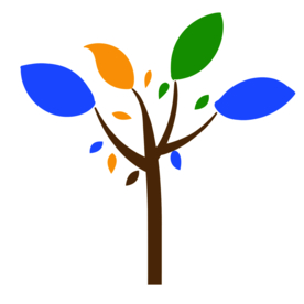 创意智慧树科技树PNG素材