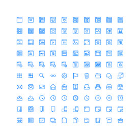 100个基础界面UI图标