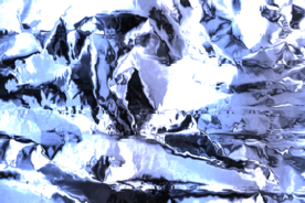 高级熟料金属锡纸样机