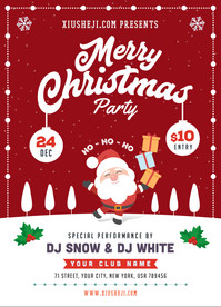 圣诞节海报