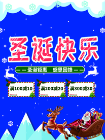 圣诞快乐海报