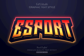 矢量艺术字体特效