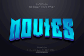 矢量艺术字体特效