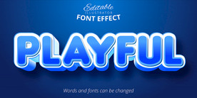 矢量艺术字体特效