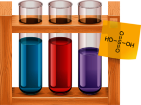 试管化学实验器材PNG