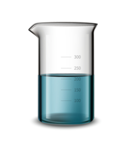 量杯科学化学实验器材PNG