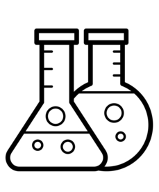 科学化学实验器材PNG