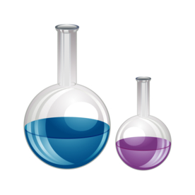 圆底烧瓶化学实验器材PNG
