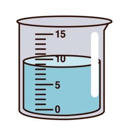烧杯科学化学实验器材PNG