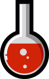 圆底烧瓶化学实验器材PNG