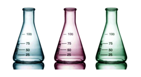 锥形瓶化学实验器材PNG