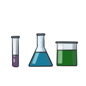 科学化学实验器材PNG
