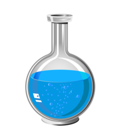 平底烧瓶化学实验器材PNG